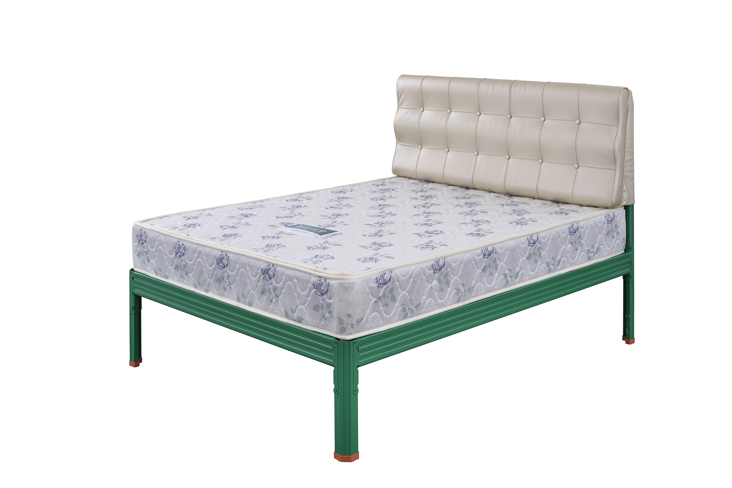 單層床，單人鐵架床帶床墊生產(chǎn)廠(chǎng)家