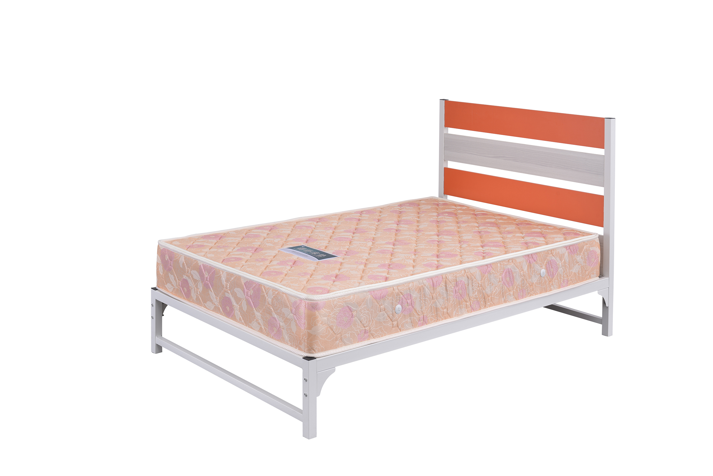 單位宿舍床，單層鐵架床