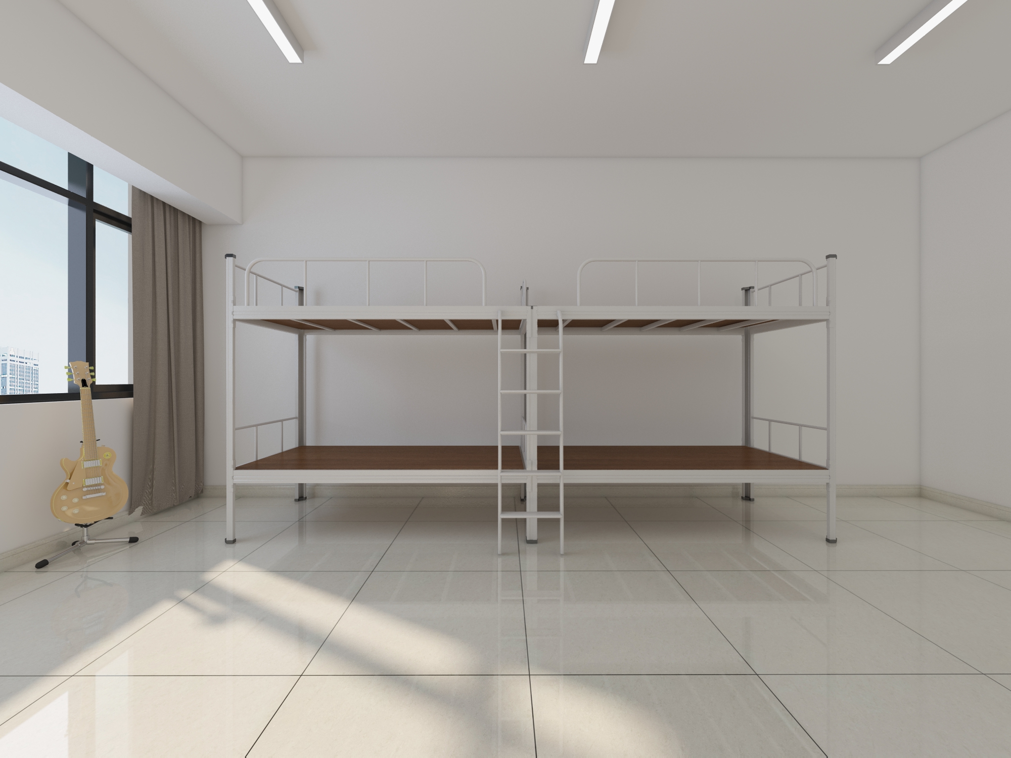 金屬雙層鐵床有什么顏色？