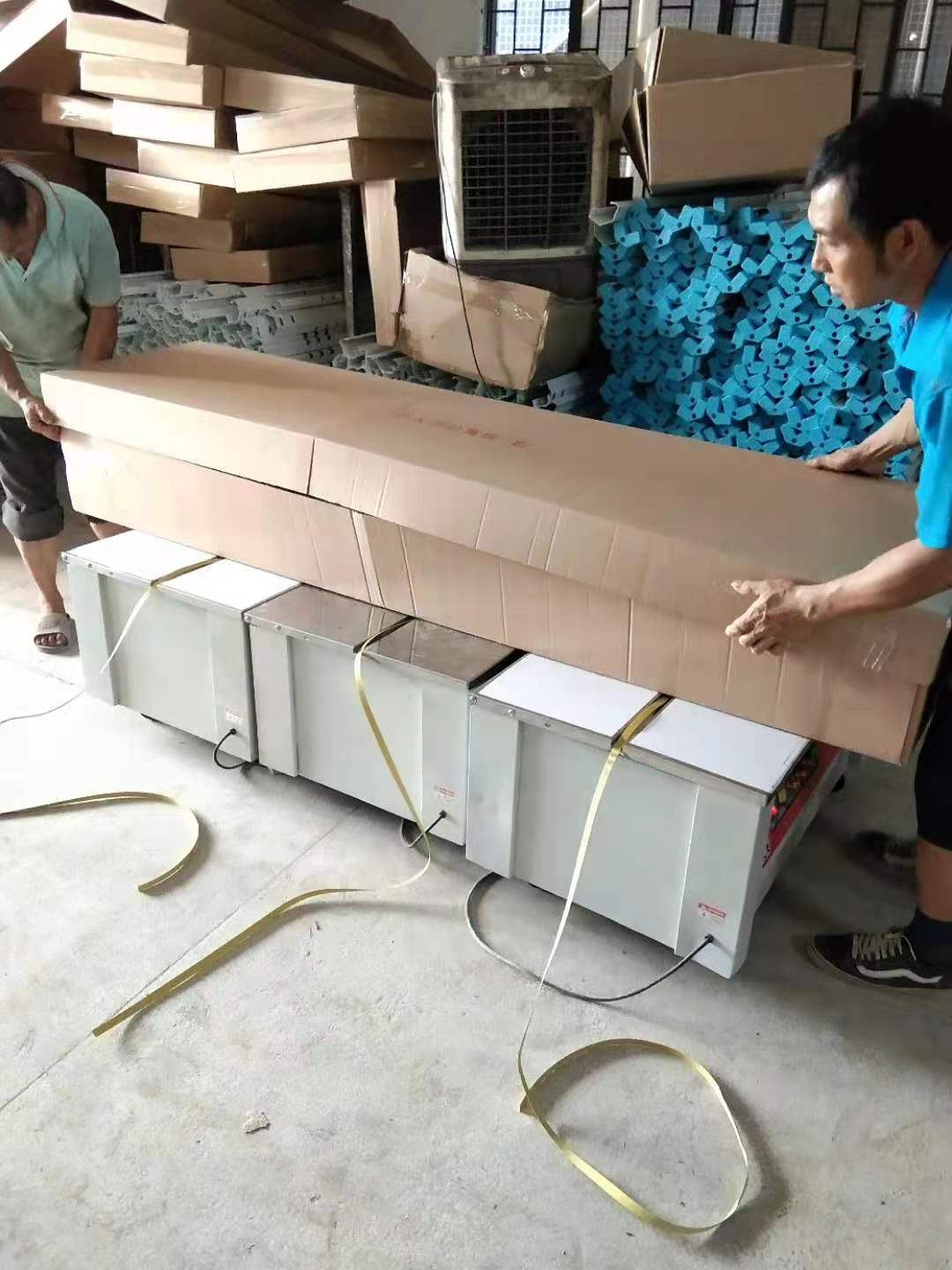 怎樣包裝雙層鐵床出貨？