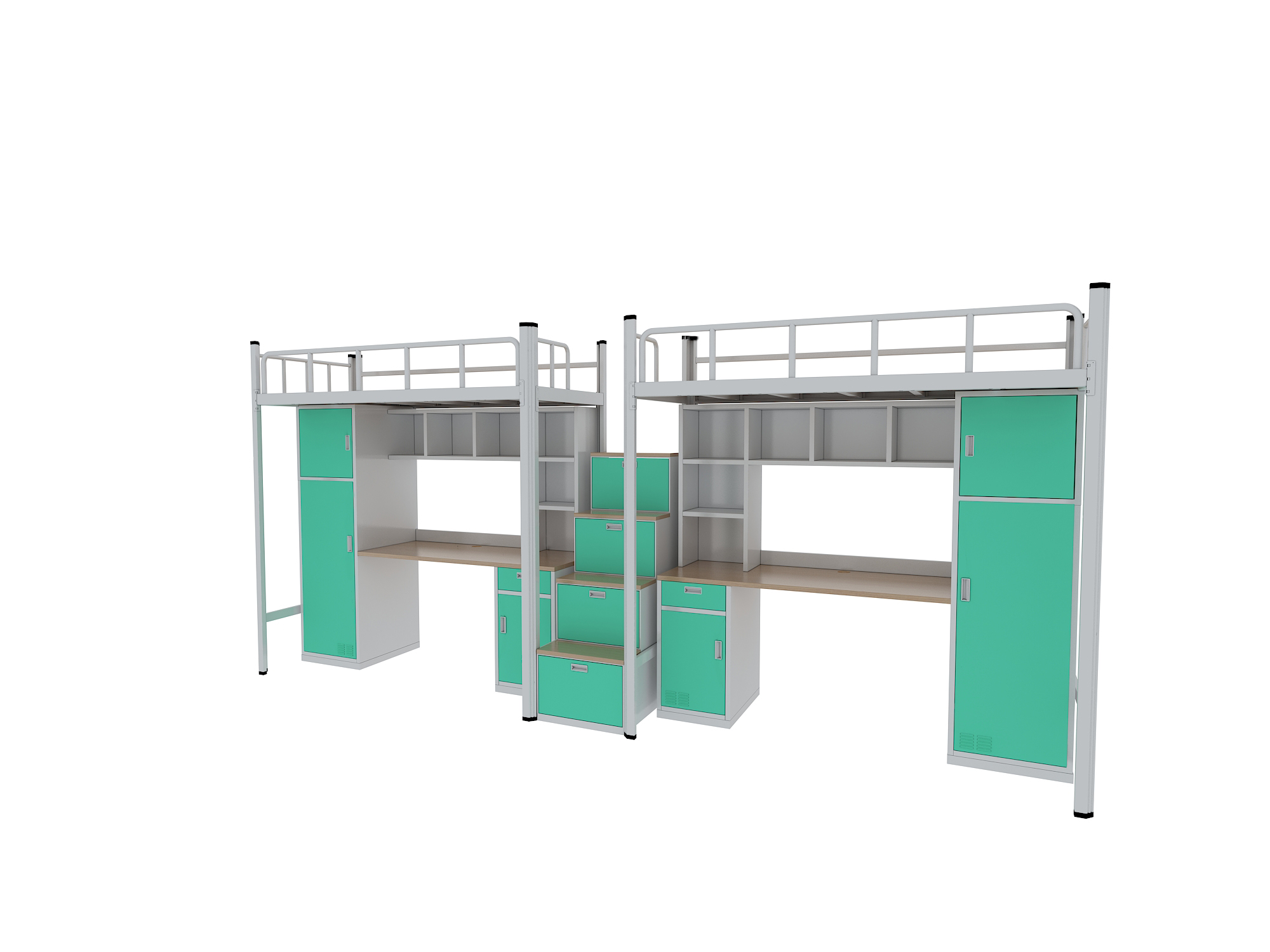 便宜的雙層鐵架床是什么樣子？