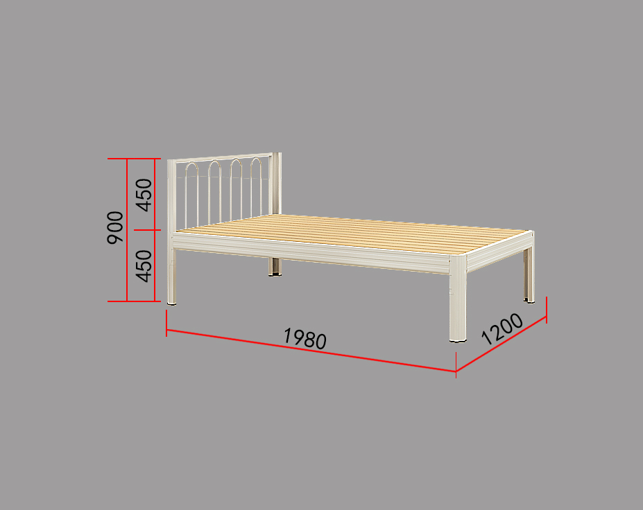 宿舍的上下鋪鐵床尺寸是多少？